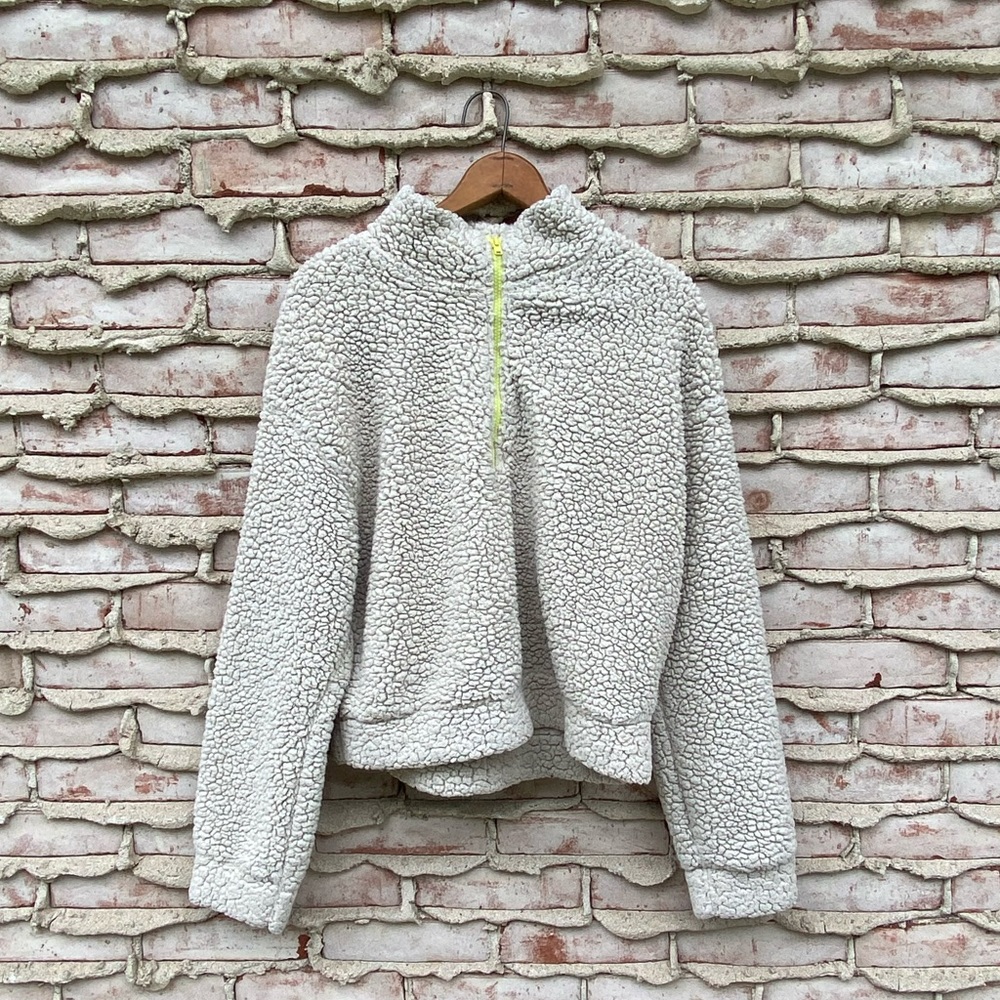 White Sherpa Jacket